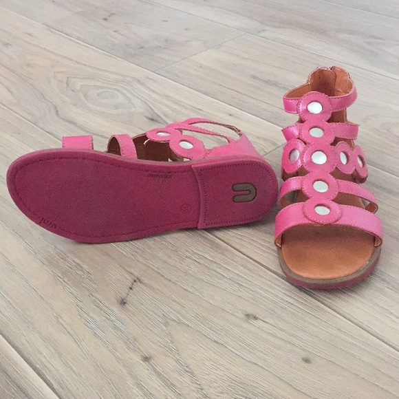 Girls Pink gladiator sandals UMI kids - Picture 7 of 8